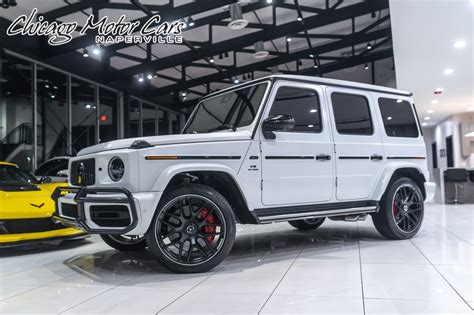 Used 2021 Mercedes-Benz G63 AMG G Manufaktur Exclusive Edition! 1 of 100 Matte Moonlight White ...