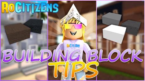 RoCitizens Building Block Tips 2022 YouTube