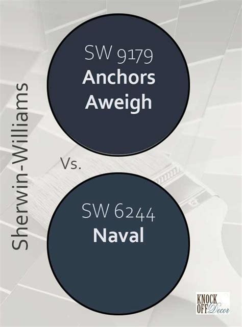 Sherwin Williams Anchors Aweigh Sw The Admirable Navy Blue Artofit