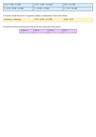 Secuencia Did Ctica Fracciones Y N Meros Decimales Docx