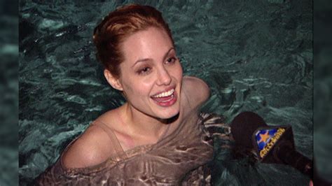 Watch Access Hollywood Highlight Angelina Jolie Makes A Splash After