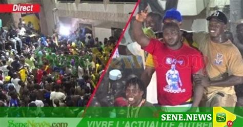 Direct Live En Direct Chez Modou Lo Pour Son Combat Face Boy Niang