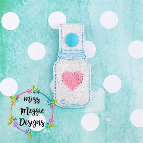 Mason Jar Heart Snaptab Ith Embroidery Design File Miss Meggie Designs