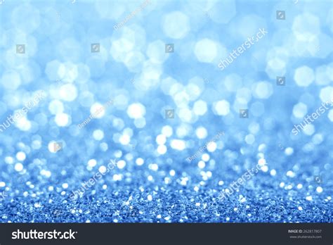 Abstract Blue Glitter Background Shiny Glitter Stock Photo 262817807