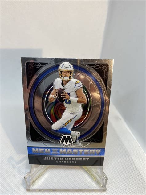 2022 Panini Mosaic MM 7 JUSTIN HERBERT Men Of Mastery LA Chargers EBay