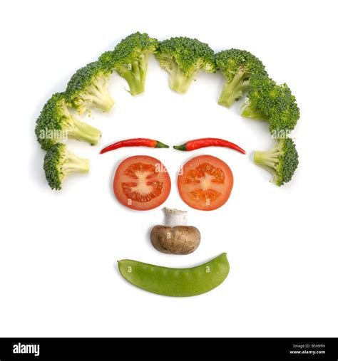 Vegetables With Faces