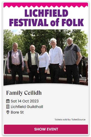 The Lichfield Festival of Folk - Lichfield Arts