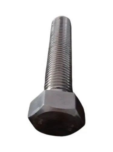 Hexagonal Stainless Steel Hex Bolt Material Grade Ss Size Inch