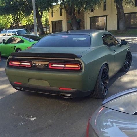 Army Green Dodge Charger