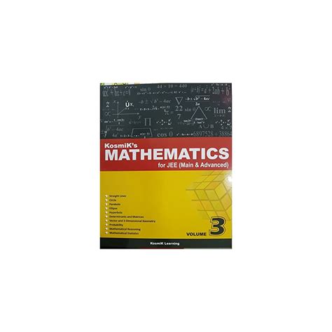 Kosmik S Mathematics For JEE Main Advanced Kosmik S Mathematics For