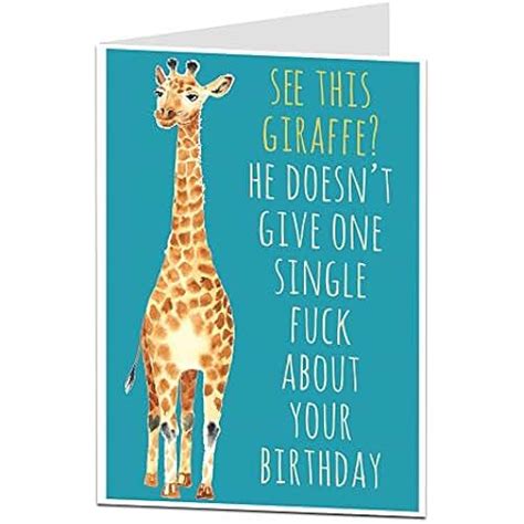 Uk Rude Birthday Cards For Men