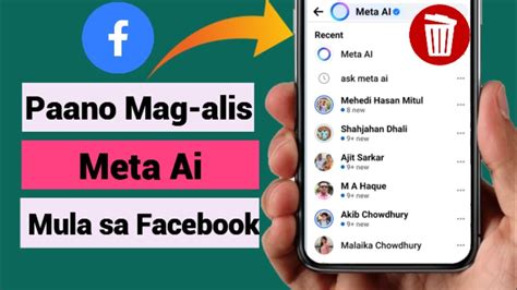 Paano Tanggalin Ang Meta Ai Mula Sa Facebook Alisin Ang Meta Ai