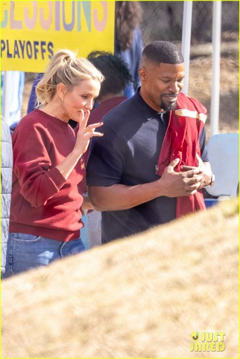 Photo Cameron Diaz Jamie Foxx Back In Action Set Photo