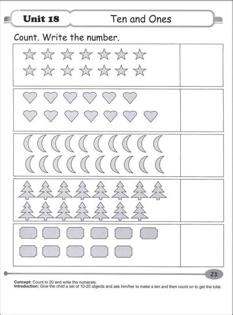 Singapore Math Kindergarten Worksheets Essential Math Kindergarten B