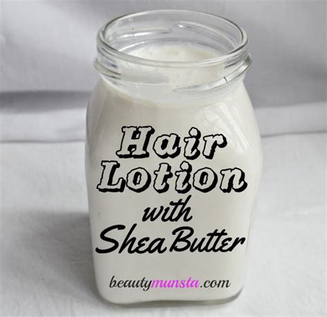 Diy Shea Butter Hair Lotion For Natural Hair Beautymunsta Free Natural Beauty Hacks And More