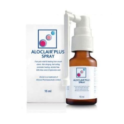 Jual Aloclair Plus Spray 15 Ml 15ml Obat Sariawan Semprot Shopee