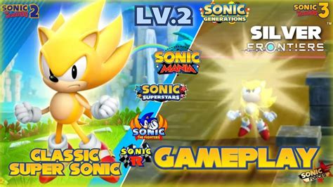 Sonic Forces Speed Battle Classic Super Sonic Lv2 Gameplay Youtube