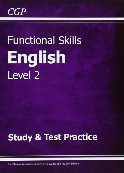 Functional Skills English Level Study Test Practice Cgp