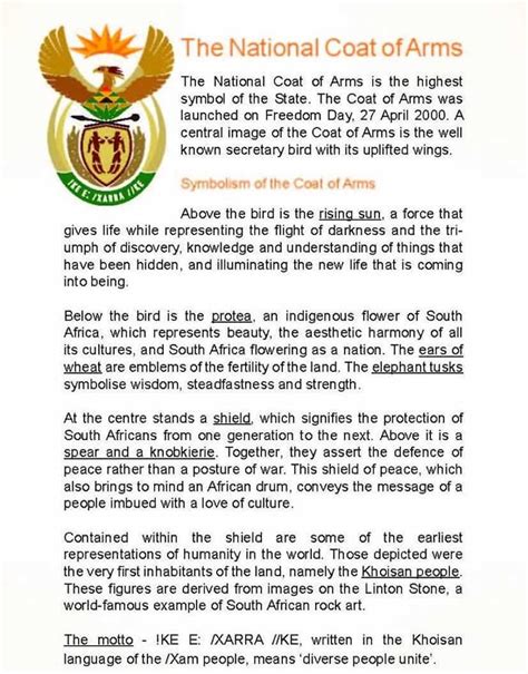 South African coat of arms explained in simple terms - Briefly.co.za