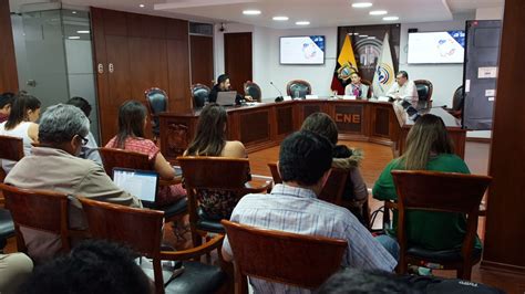 Cne Realiz Evaluaci N De Avance Del Calendario Electoral Para Las