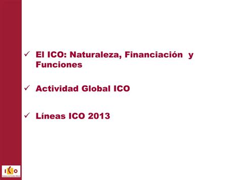 Ppt Instrumentos De Financiaci N Del Ico Powerpoint Presentation