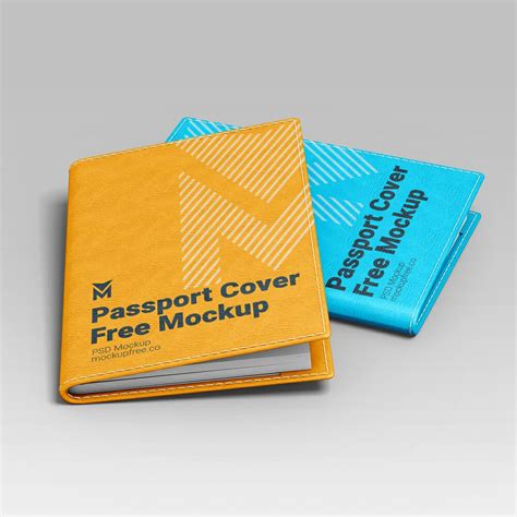 Free Passport Cover Mockup Css Author