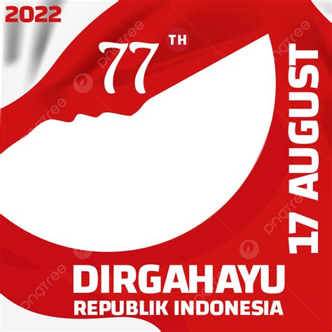 Dirgahayu Indonesia Vector Hd Images Twibbon Dirgahayu Indonesia Indonesian Independence