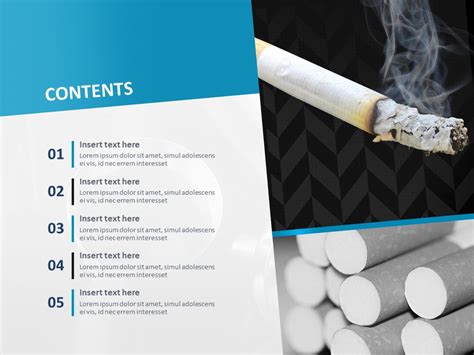 Smoking Powerpoint Template Free Printable Templates