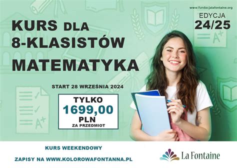 Kursy na 8 klasistów Warszawa