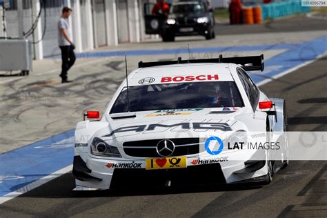 Dtm Testing Hungaroring Hungary St March Paul Di Resta