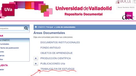 Dónde puedo encontrar ejemplos de TFG Tu Trabajo de Fin de Grado