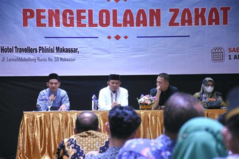 Hasanuddin Leo Edukasi Warga Makassar Pentingnya Bayar Zakat