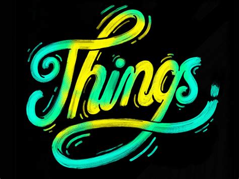 Things by Joanna Behar on Dribbble