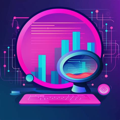 Una Imagen Colorida De Un Monitor De Computadora Con Un Mapa De La