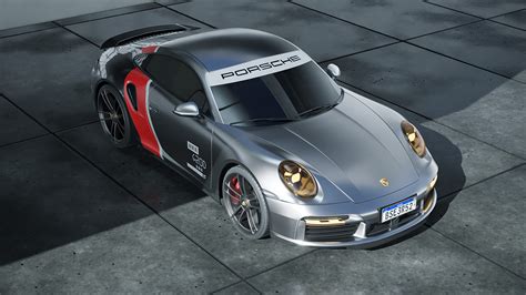 Johnny Silverhand - 2021 Porsche 911 Turbo S on Behance