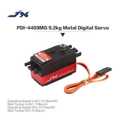 Servo JX PDI 4409MG Metal Gear 9 2kg 0 11 Sec Bajo Perfil Hobby