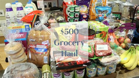 Sam S Club Grocery Haul Wal Mart Grocery Haul Grocery Haul