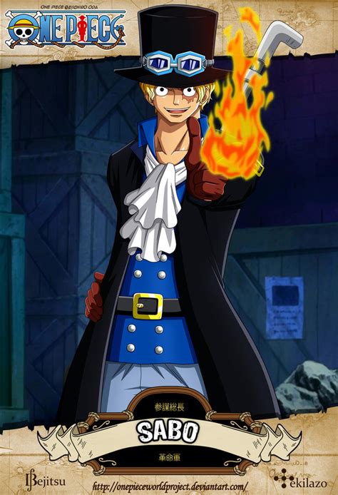 One Piece Sabo By OnePieceWorldProject On DeviantArt