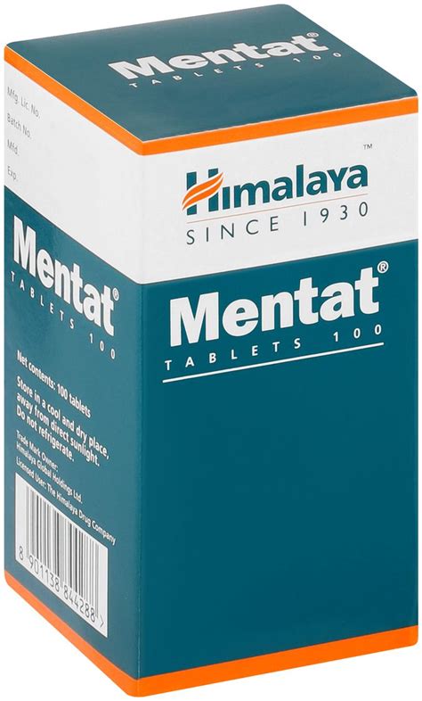 Himalaya - Mentat Tablets 100s | Shop Today. Get it Tomorrow ...