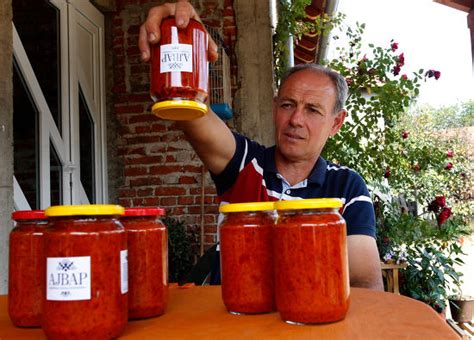 Stevica Markovic Holds Jar Traditional Serbian Editorial Stock Photo ...