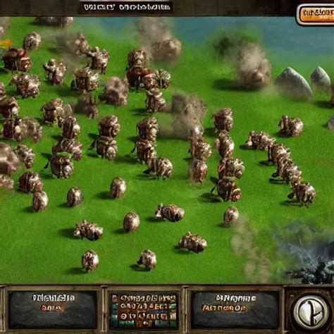 An In Game Screenshot Of The Rts Game Impossible Stable