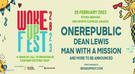 One Republic Hingga Hivi Akan Tampil Di Woke Up Fest Event