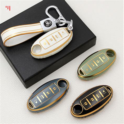 Tpu Car Remote Key Case Cover Fob Shell Holder For Nissan Altima Maxima