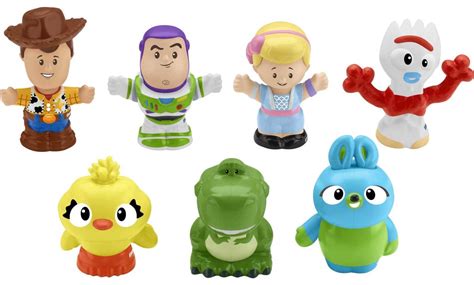 Disney Toy Story 4 Little People Figure Set, 7 Characters Including ...