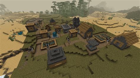 Improved NPC Village Minecraft Map