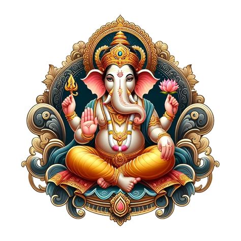 Beautiful Lord Ganesh Chaturthi Or Vinayaka Chaturthi Popular Hindu