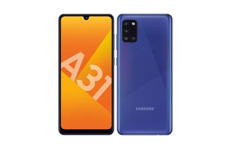 Samsung Galaxy A31 Prix Fiche Technique Test Et Actualité