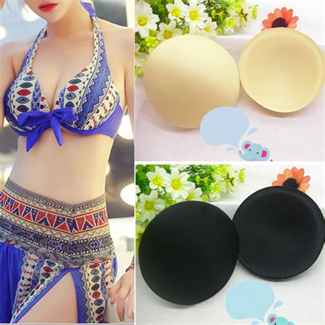 Pair Practical Summer Breast Bra Bikini Inserts Chest Pad Women