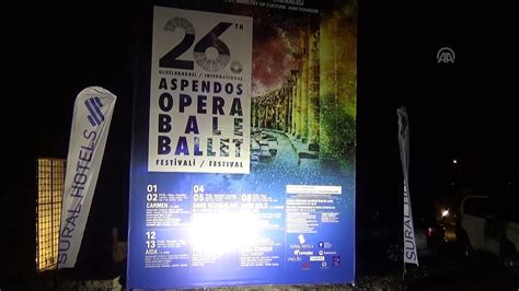 26 Uluslararası Aspendos Opera ve Bale Festivali sona erdi ANTALYA