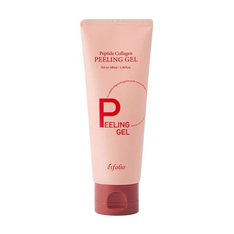 Гель-пилинг для лица esfolio Peptide Collagen Peeling Gel с пептидами и ...